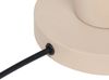 LED Tischleuchte mit Gitter Lampenschirm Beige, Höhe 28cm Bild 5