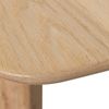 Esstisch Eiche oval, skandinavischer Stil, natur, flexibel für 6–8 Personen, 180x100 cm Bild 4