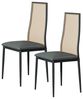 Furnishings Home Hochlehner Esszimmerstuhl Rattanstuhl (2er-Set) (2 St), 2 tlg. Hohe Rückenlehne, Sitzfläche aus Rattan Bild 4