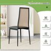 Furnishings Home Hochlehner Esszimmerstuhl Rattanstuhl (2er-Set) (2 St), 2 tlg. Hohe Rückenlehne, Sitzfläche aus Rattan Bild 3