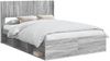 vidaXL Bettgestell mit Stauraum und Kopfteil Grau Sonoma 140 x 200 cm 3414208 Bild 2