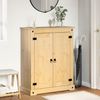 vidaXL Schuhschrank Corona 86x38,5x108 cm Massivholz Kiefer 4002783 Bild 3