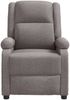 vidaXL Ohrensessel mit Massagefunktion Taupe Stoff 342434 Bild 3