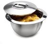Weis 24020 Edelstahl Thermo Küchenschüssel Schüssel mit Deckel 20cm 1,0 Liter Bild 2