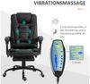 Vinsetto Schreibtischstuhl Massagesessel, mit 7 Massagepunkte höhenverstellbarer Drehstuhl (Bürostuhl, 1 St), 120 kg belastbar, für Arbeitszimmer, Büro, Schwarz Bild 3