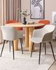 Esszimmerstuhl 2er Set ELIM Helles Beige Bild 3