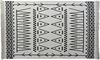 Teppich DKD Home Decor 160 x 250 x 0,7 cm Schwarz Polyester Baumwolle Weiß Ikat Boho Bild 2