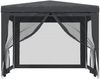 vidaXL Partyzelt mit 4 Mesh-Seitenwänden Anthrazit 3x3 m HDPE 319229 Bild 3