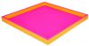 Gift Company Neo Tablett quadratisch (32x2,5x32cm) 2 farbig neon pink/ neon orange Bild 4