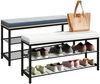 VCM Schuhregal Taliro 920025 Honig-Eiche H. 48 x B. 90 x T. 30 cm Bild 5