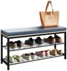 VCM Schuhregal Taliro 920025 Honig-Eiche H. 48 x B. 90 x T. 30 cm Bild 2