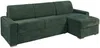 Vente-unique - CALITO Sofa SamtStoff Grün - B 223 cm152 cm x H 93 cm x L 298 cm Bild 2