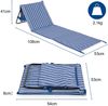 Strandliegen 2er SET faltbare Strandmatte gepolstert, 108x53cm Bild 3