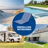 Strandliegen 2er SET faltbare Strandmatte gepolstert, 108x53cm Bild 4