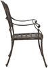 vidaXL Gartenstuhl 2 pcs Bronze 55 x 56,5 x 91cm Aluminium 42002370 Bild 5