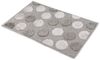 ANRO Badematte Bodenmatte LEA Badteppich, Höhe 8 mm, strapazierfähig, schmutzabweisend, wasserundurchlässig, rutschfest, pflegeleicht, Polypropylen (PP), Eckig, Textil Bild 2