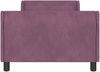 vidaXL Kinderbettgestell mit Kopfteil Lila 90 x 190 cm Samt 42010881 Bild 5