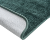 Badematte URLANA Dunkelgrün 60 x 90 cm Mikrofaser Bild 5