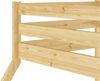 Doppel-Etagenbett 140x200 und 90x200 Erwachsenen-Stockbett Kiefer Zubehör wählbar V-60.19-09-14Rollrost inkl. Bild 5