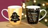Gilde Porzell Tasse "Let it snow" Knochenporzellan, ca. 360 ml 22490 Bild 1