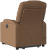 vidaXL Elektrischer Massagesessel mit Aufstehhilfe Braun Stoff 3204408 Bild 4