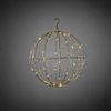 KONSTSMIDE No. 1794-333 LED Metallball silberfarben 60 warmweiße Dioden Bild 2
