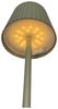 Coen Bakker Deco BV LED Tischleuchte Portable Light, LED, warmweiß, kaltweiß, neutralweiß, aufladbar außen oliv USB touch geriffelt 9x27,5cm Bild 3