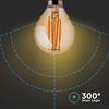 5x 4W E14 Edison LED Vintage Filament Glühbirne Birne Leuchtmittel Retro Nostalgie Beleuchtung G45 2200K Warmweiß Bild 4