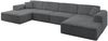 ALTDECOR Wohnlandschaft IREA-U2-v3, Sofa Praktische Bequeme Funktionsecke Couch U-Form Eckcouch, Corner Sofa U-Form Vielseitige Sofa Wohnlandschaft Wohnzimmer Bild 2