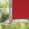 Ausziehbare Seitenmarkise, Sichtschutz 160x300 cm Rot Bild 3