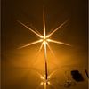 Out of the Blue LED Dekolicht LED Gartenstecker Stern warmweiß 14 LEDs Timer Batteriebetrieb IP44, Timerfunktion, Ein-/Ausschalter, LED, mit 6-Std. Timer, IP44, 14 LEDs Bild 5
