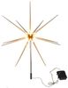Out of the Blue LED Dekolicht LED Gartenstecker Stern warmweiß 14 LEDs Timer Batteriebetrieb IP44, Timerfunktion, Ein-/Ausschalter, LED, mit 6-Std. Timer, IP44, 14 LEDs Bild 4