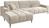 Massivart® Ecksofa Cord 286 cm / Cordsofa / elektrische Sitztiefenverstellung / MARISOL, Kopfteilverstellung / Sitztiefenverstellung / Nosagunterfederung Bild 2