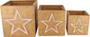 Dijk Schublade Holz gold 15 x 15 x 15 cm Bild 1