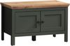 Trendteam 'Stanton' Sitzbank, Tannengrün Dekor/ Evoke Eiche Nachbildung, B/H/T: 77 / 48 / 39 cm Bild 2