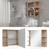 Badspiegelschrank Fynn Sonoma 79.6 x 64 cm Vicco Bild 2
