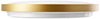 32 Watt LED Deckenleuchte IP54 für innen und Außen gold rund|400 x 60mm (B. x H.)|Warmweiß|2560 Lumen Bild 2