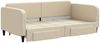 vidaXL Tagesbett Ausziehbar mit Schubladen Creme 100x200 cm Stoff 3196861 Bild 3