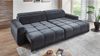 Massivart® Ecksofa Bouclé Bezug / 288 cm / elektrische Sitztiefenverstellung / BROOK, Kopfteilverstellung · Nosagunterfederung · frei im Raum stellbar Bild 2