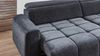 Massivart® Ecksofa Bouclé Bezug / 288 cm / elektrische Sitztiefenverstellung / BROOK, Kopfteilverstellung · Nosagunterfederung · frei im Raum stellbar Bild 3