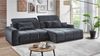 Massivart® Ecksofa Bouclé Bezug / 288 cm / elektrische Sitztiefenverstellung / BROOK, Kopfteilverstellung · Nosagunterfederung · frei im Raum stellbar Bild 5