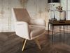 Sofaset Designersofas VALERIE 3-2-1 in Stoff Stoff Elisa Velvet Beige Bild 4