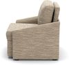 DOMO. collection Sessel Relax Box, Polstersessel mit Boxspringfederung und Schlaffunktion, Armsessel, Cocktailsessel, Loungesessel, 108 x 96 x 86 cm (BxTxH), braun-beige Bild 3