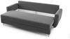 AX LIVING Cheriton Schlafsofa Modern 222cm breit in Creme mit Schlaffunktion Bild 3