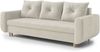 AX LIVING Cheriton Schlafsofa Modern 222cm breit in Creme mit Schlaffunktion Bild 2