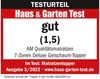 AM Qualitätsmatratzen | 7-Zonen Deluxe Gelschaum-Topper 80x200 cm - 8 cm Höhe Bild 3