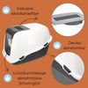2er Set Katzenklo mit Deckel Aktivkohlefilter - Haube kippbar - extrahohe Unterschale große XL Katzentoilette Hauben Toilette Doppelpack Sparpaket Katzentoiletten Bild 3