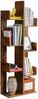 Vasagle Bücherregal im Baumform, Standregal mit 8 Fächern, Aufbewahrungsregal, 50 x 25 x 140 cm, mit abgerundeten Ecken, Vintagebraun von Songmics LBC66BXV1 Bild 3
