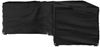 vidaXL Gartenmöbel-Abdeckung in L-Form mit 16 Ösen, Polyethylen schwarz, 260 x 210 x 80 cm Bild 4