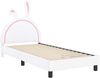 vidaXL Kinderbettgestell mit Kopfteil Weiß 80 x 200 cm PU 42011195 Bild 4